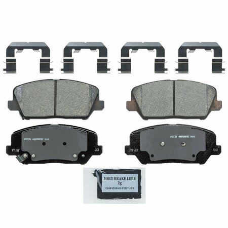 WAGNER BRAKES Kia Forte 14:Front Quickstop Pads, Zd1735 ZD1735
